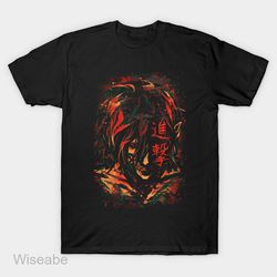 Titan Portrait Attack on Titan Merchandise T-Shirt