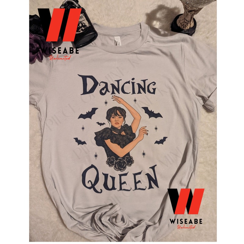 Unique Jenna Ortega Dancing Queen Wednesday Addams 2022 T Shirtjpg