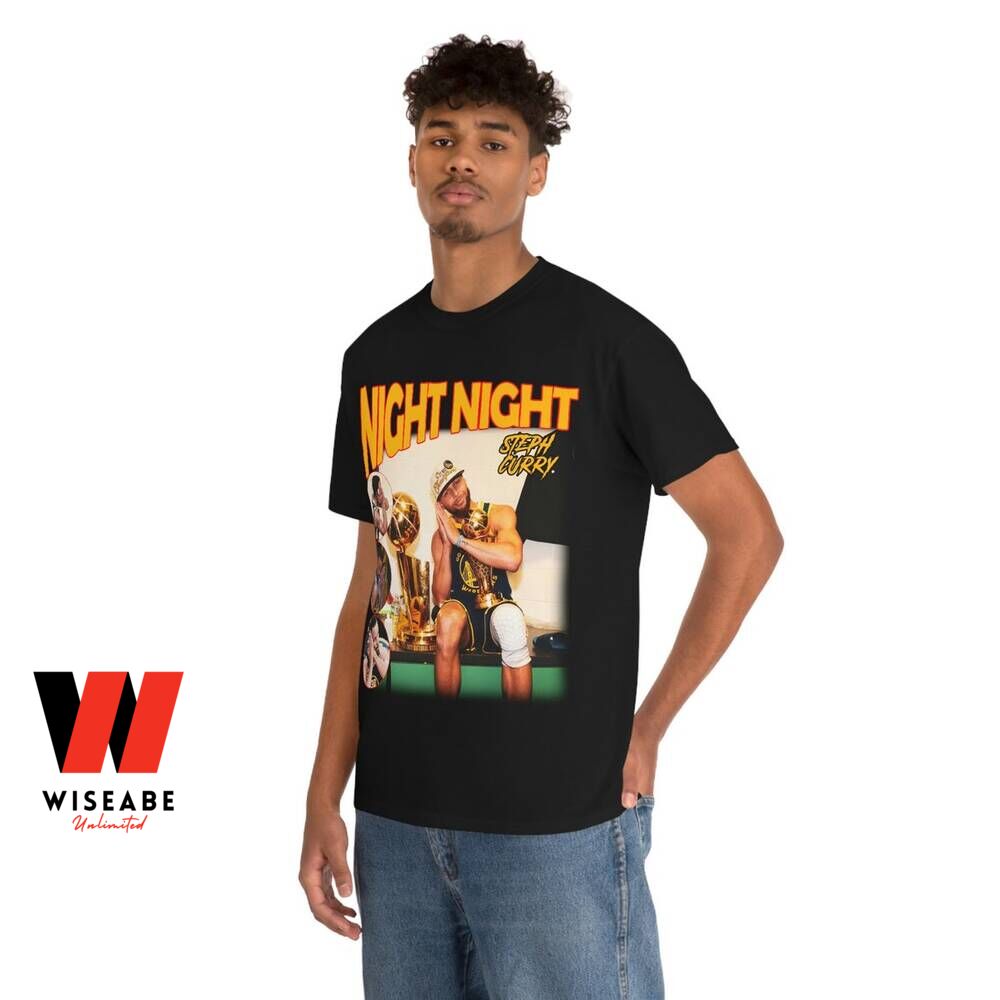 NBA Basketball Golden State Warriors Number 30 Stephen Curry Night Night T Shirtjpg