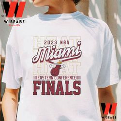 cheap nba basketball 2023 final miami heat eastern conference shirt mens
