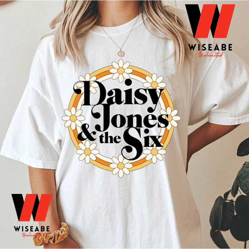 Vintage Little Flowers Daisy Jones And The Six T Shirtjpg