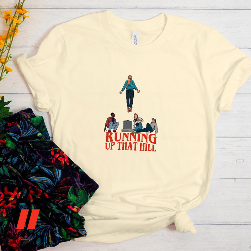 Running Up The Hill Max Mayfield Floating Scenes Stranger Things Shirt Stranger Things Season 4 Mer