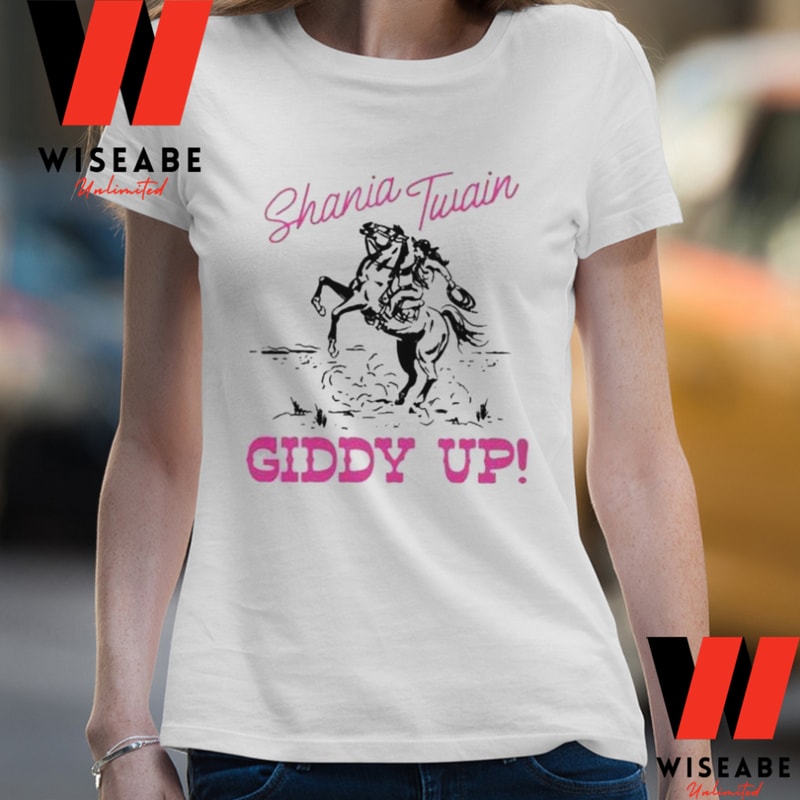 Hot Shania Twain Giddy Up T Shirtjpg
