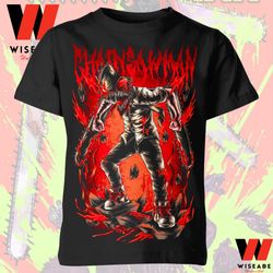 horror denji chainsaw man shirt, chainsaw man merch