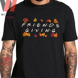 hot autumn leaves friendsgiving shirt, thanksgiving t-shirt