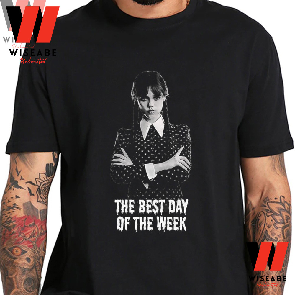 The Best Day Of The Week Is Wednesday Addams 2022 T Shirtjpg