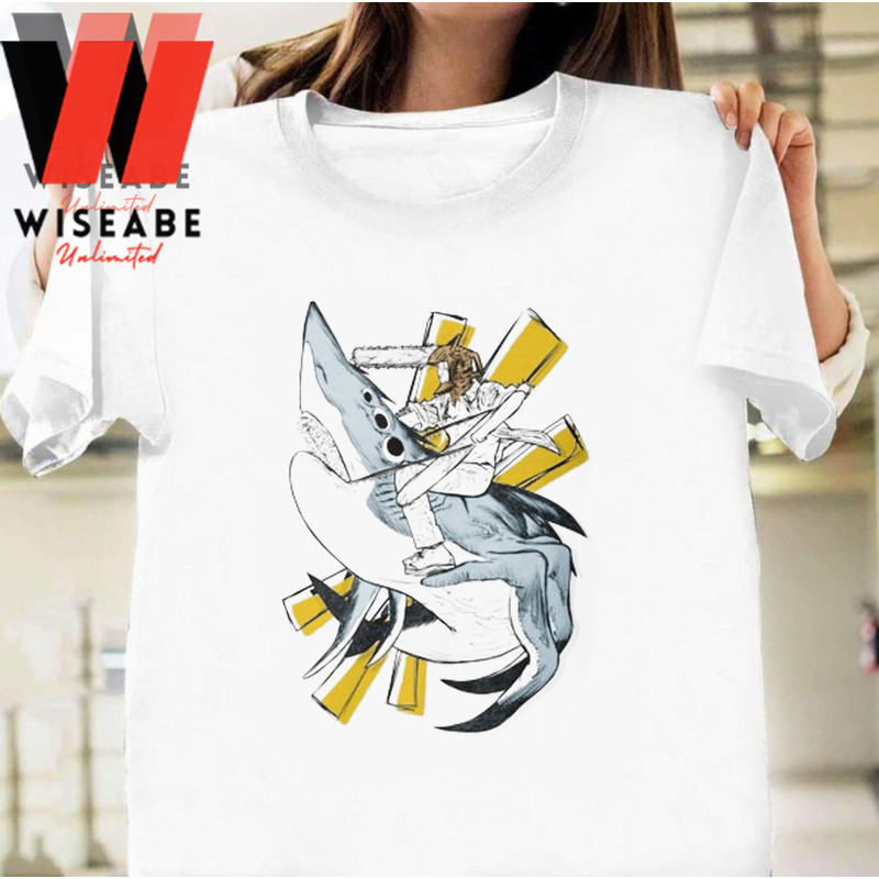Cheap Chainsaw Devil Attack Shark Devil Chainsaw Man Anime T Shirtjpg