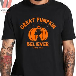 great pumpkin believer since 1966 peanuts halloween shirt
