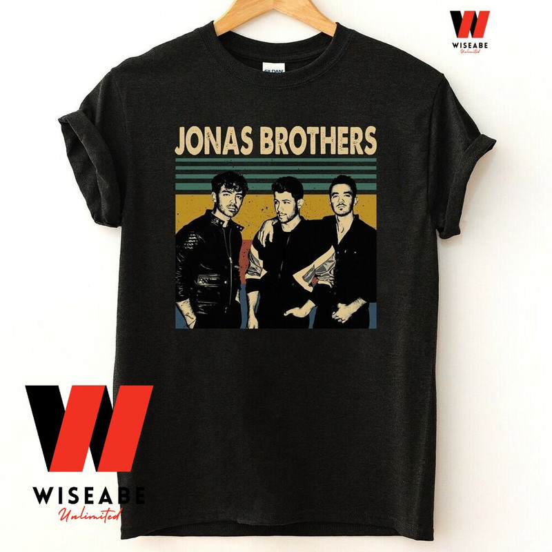 Vintage Pop Rock Band Jonas Brothers Shirtjpg