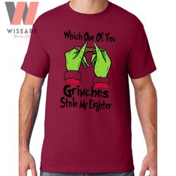 which one of you grinches stole my lighter grinch christmas shirt