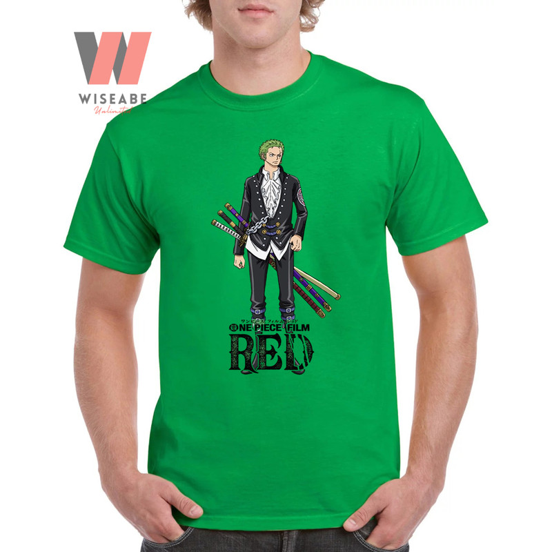 Roronoa Zoro One Piece Film Red Shirt One Piece Merchjpg