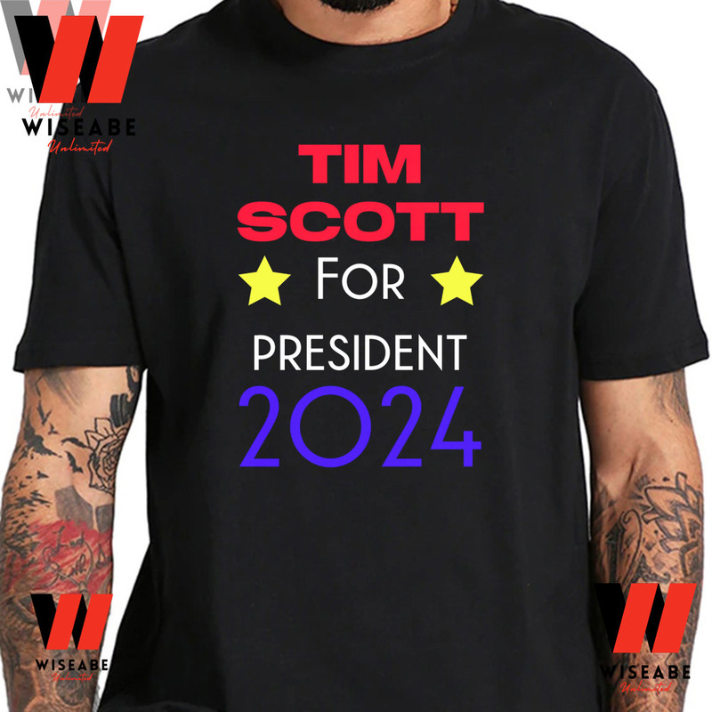 Politician Tim Scott For President 2024 Shirtjpg
