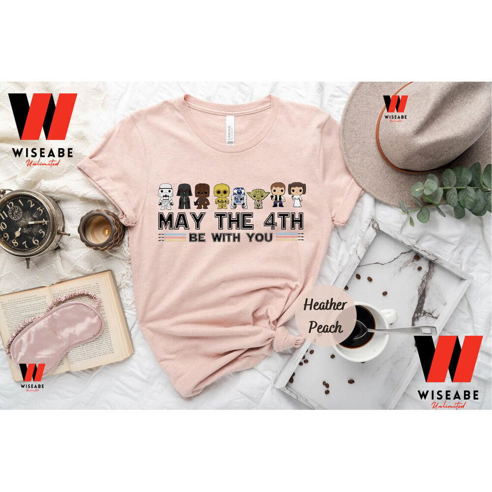 Cute Disney Star Wars May The 4th Be With You T Shirt Star Wars Fathers Day Giftsjpg