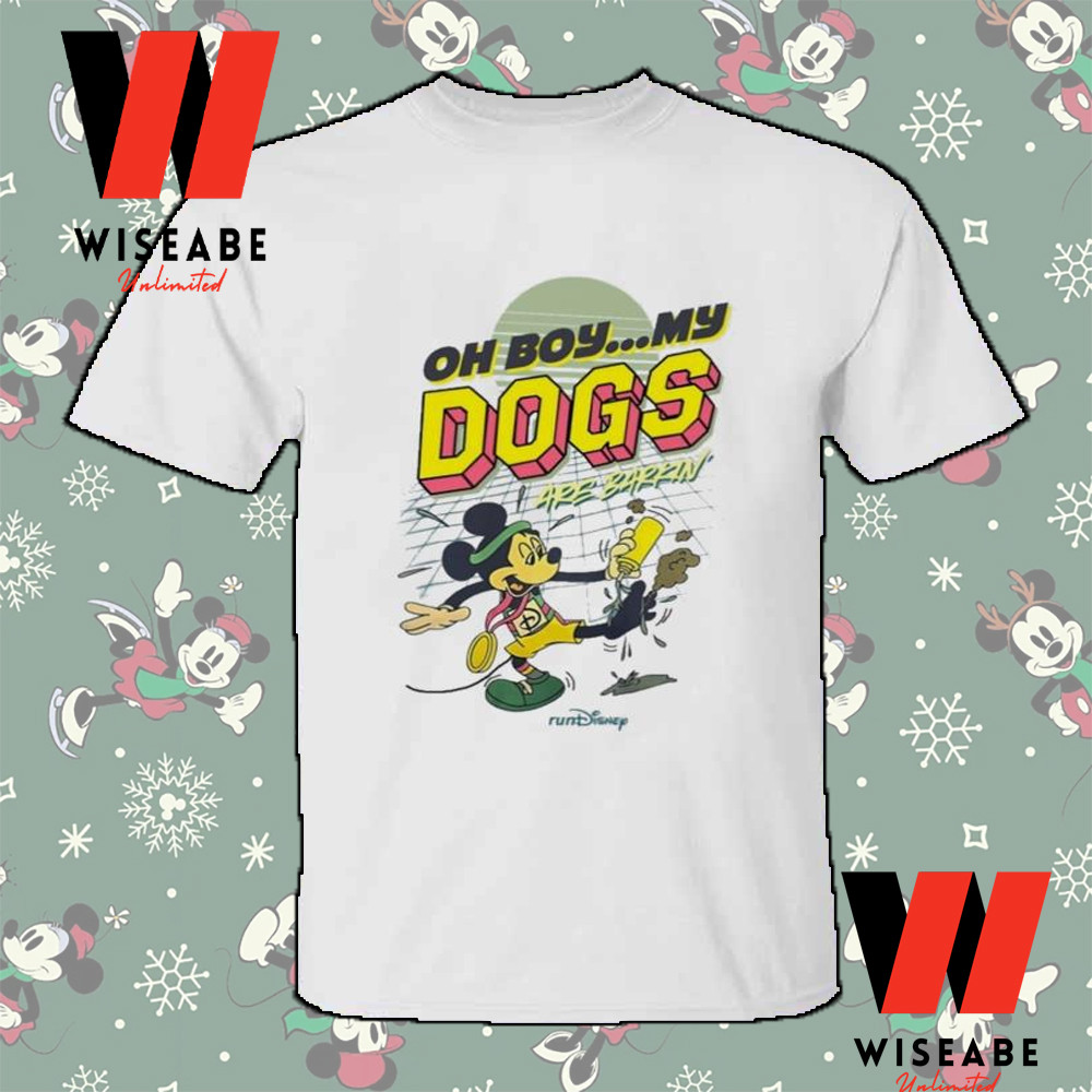 Cheap Oh Boy My Dogs Are Barking Disney Shirtjpg