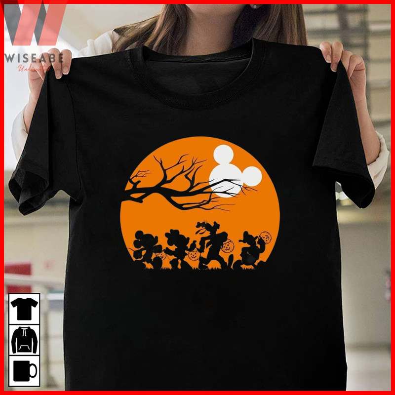 Spooky Disney Mickey Mouse With Friends Mickey Mouse Halloween Shirtjpg