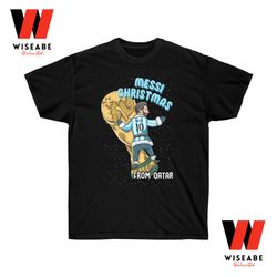 cheap messi christmas from quata lionel messi world cup 2022 t shirt