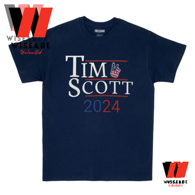 Politician Tim Scott For President T Shirt Cheap Tim Scott 2024 T Shirtjpg