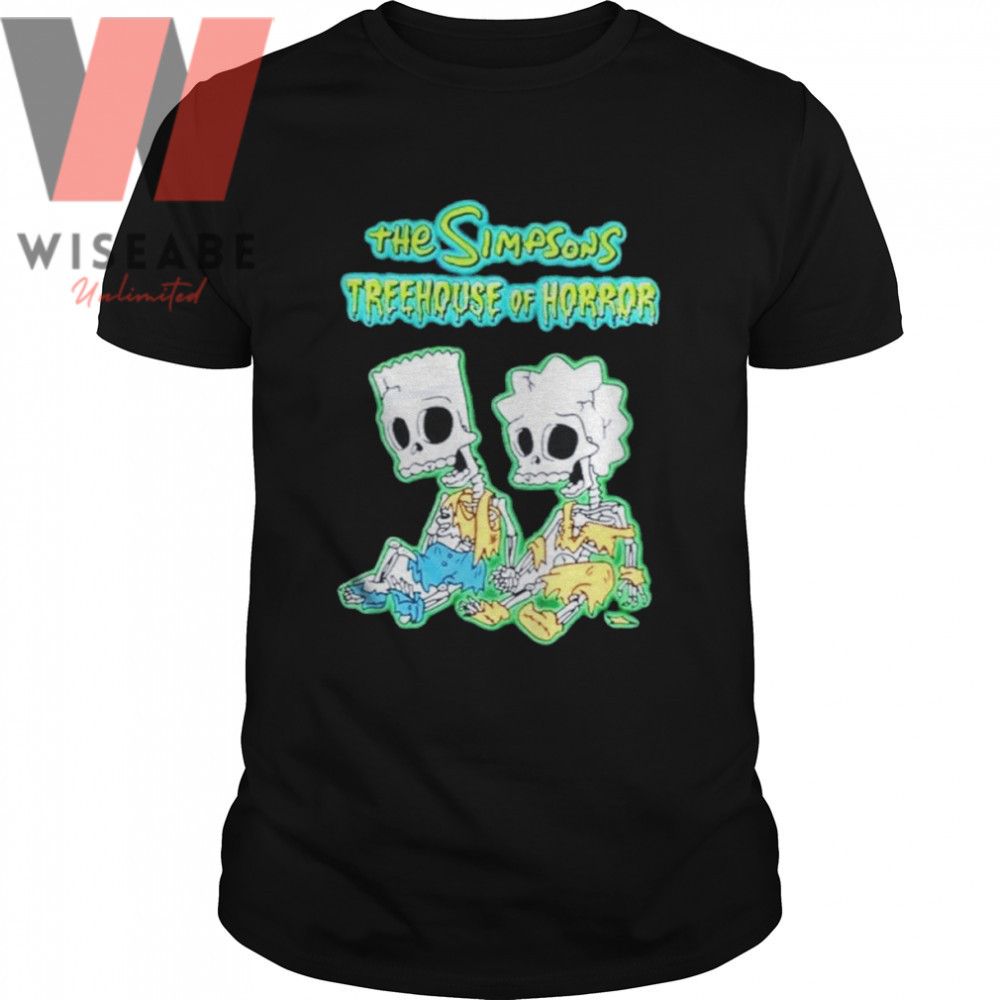 Horror Skeleton Simpsons Halloween Shirt Skeletons shirtjpg