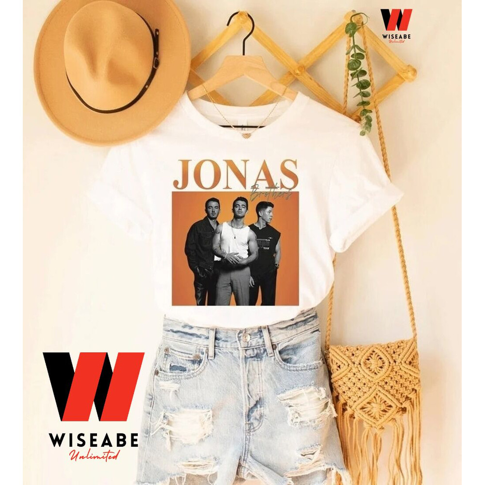 Cheap Retro Pop Rock Band Jonas Brothers T Shirtjpg