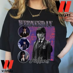 hot jenna ortega wednesday addams 2022 t shirt