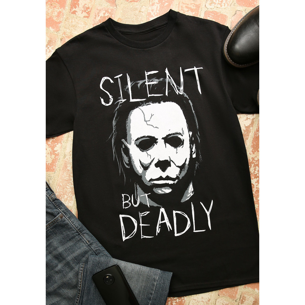 Horror Silent But Deadly Halloween Michael Myers Shirtjpg