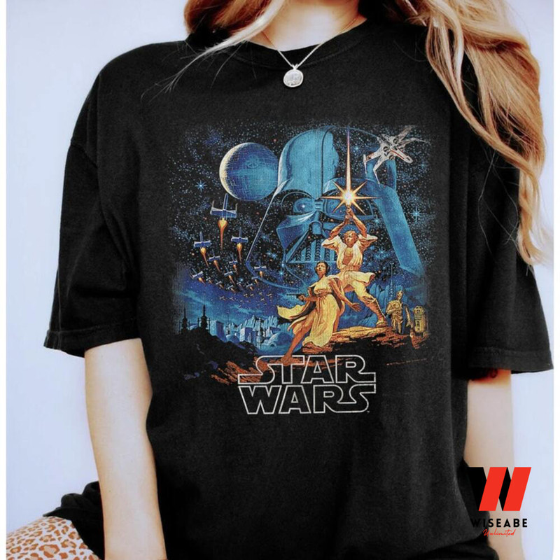 Vintage Han Solo And Princess Leia Star War T Shirt Cheap Star Wars Merchandisejpg