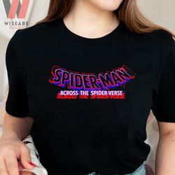 hot marvel movie spider man across the spider verse t shirt