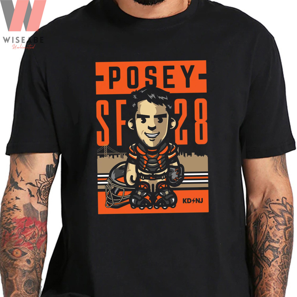 Cheap Sf Giants Baseball  Number 28 Buster Posey Shirt San Francisco Giants Shirtjpg