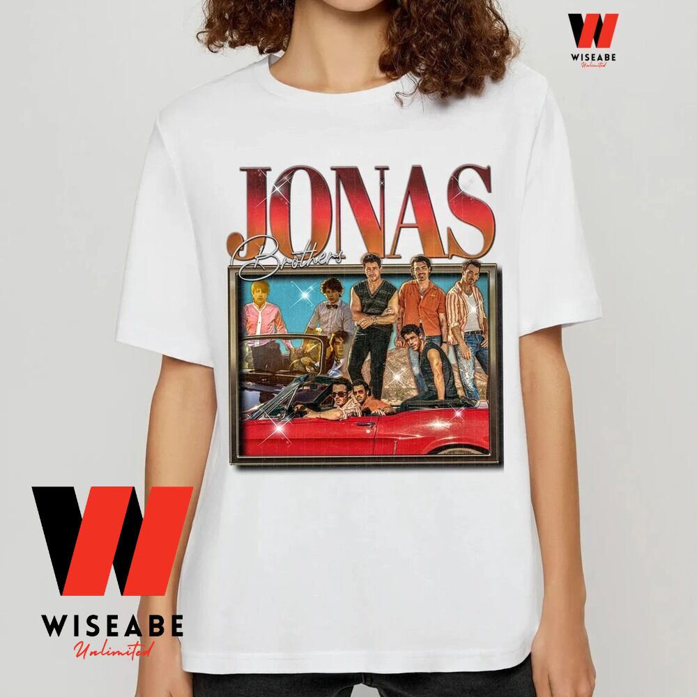 Retro Pop Rock Band Jonas Brothers Shirtjpg