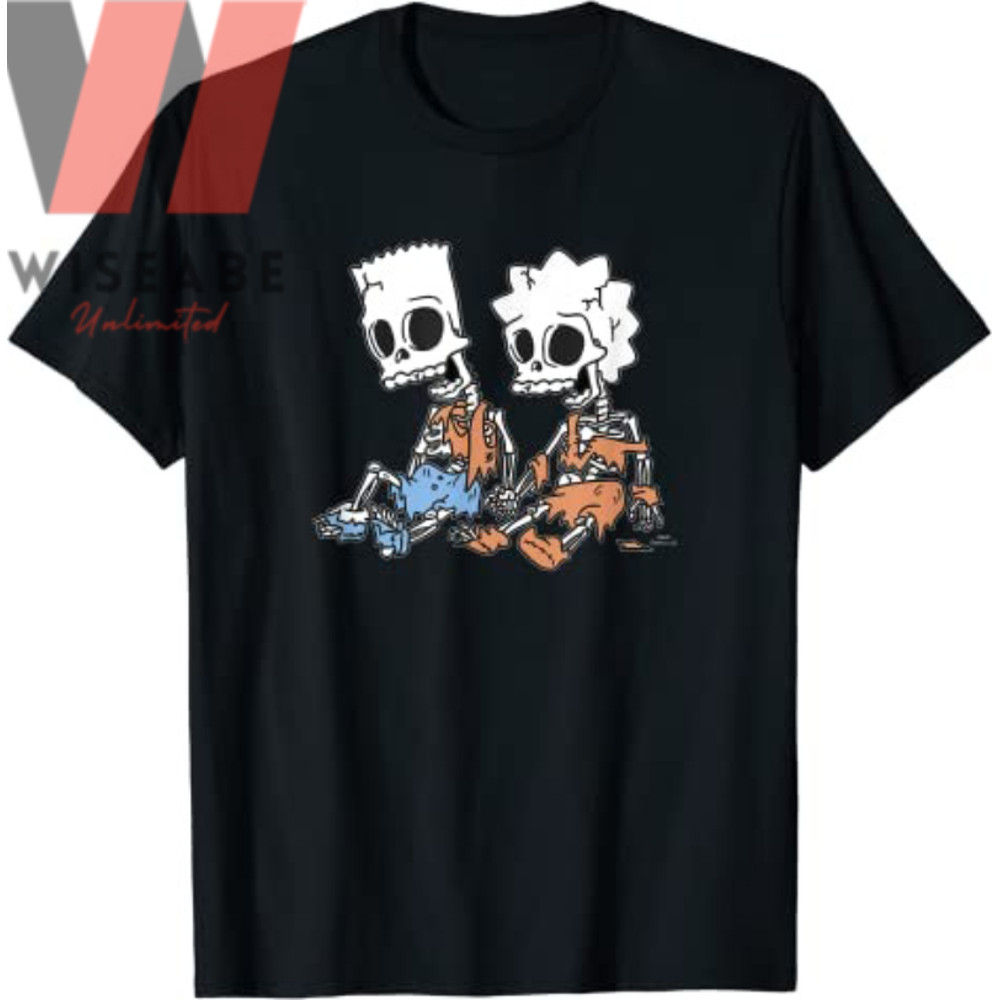 Unique Halloween Simpsons Skeleton T Shirt Halloween Shirtjpg
