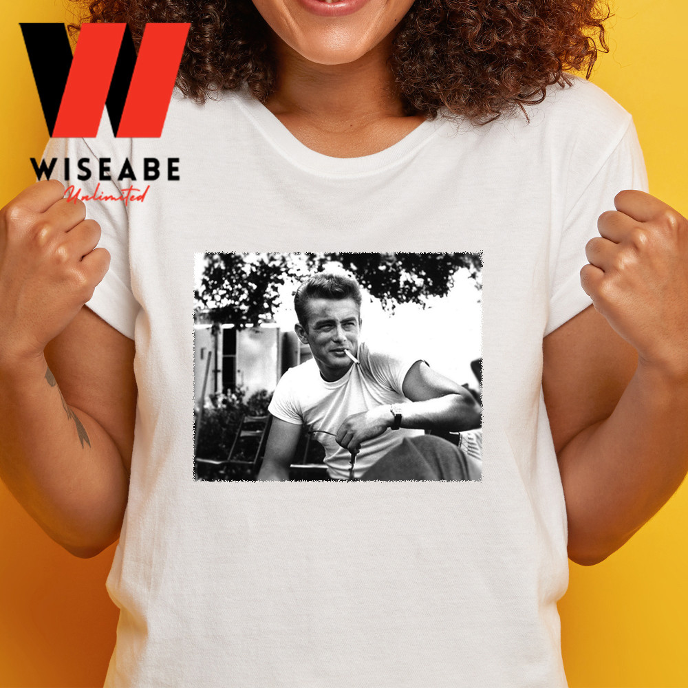 Hot James Dean Cigarette T Shirtjpg