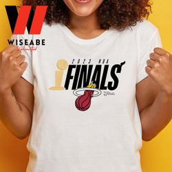 cheap nba basketball trophy miami heat finals 2023 shirt mens