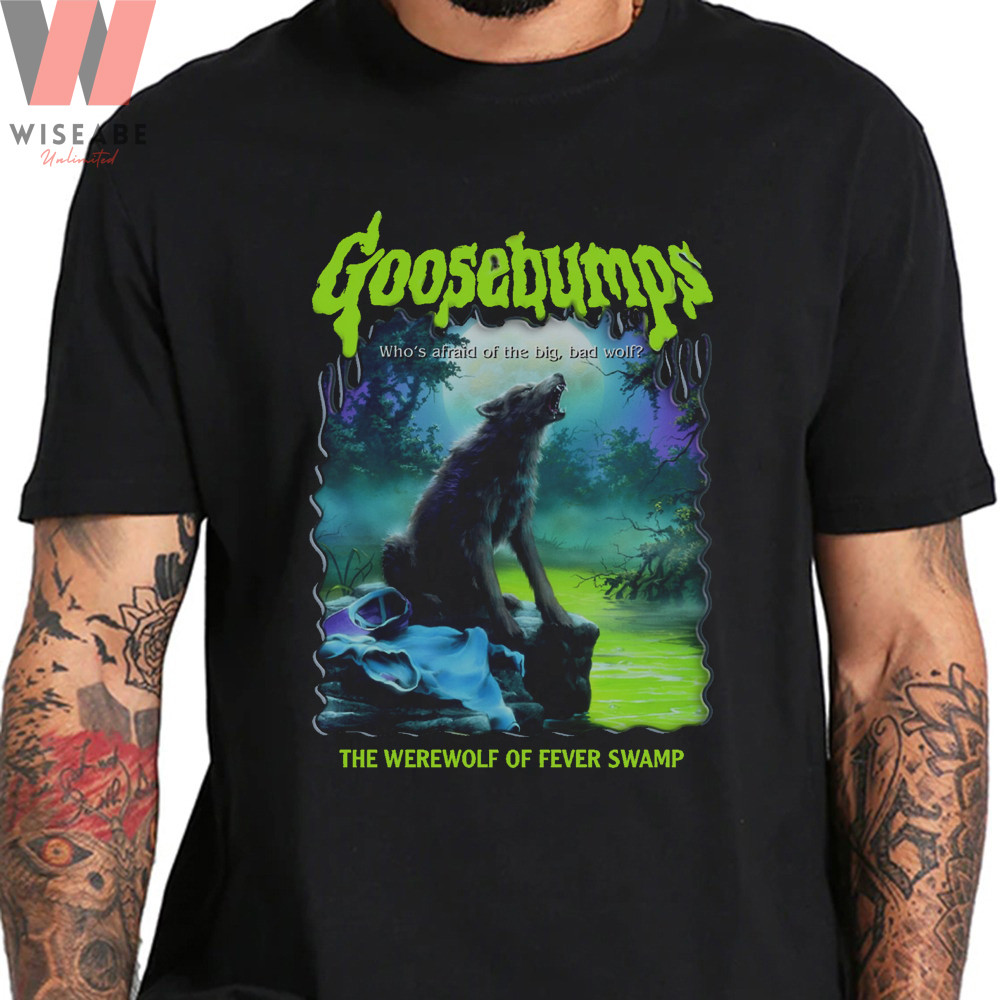 Horror The Werewolf Of Fever Swamp Goosebumps T Shirtjpg