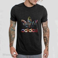 original adidas avengers marvel t-shirt, adidas logo shirt
