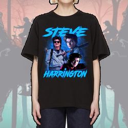 vintage netflix stranger things steve harrington t shirt, stranger things steve merch
