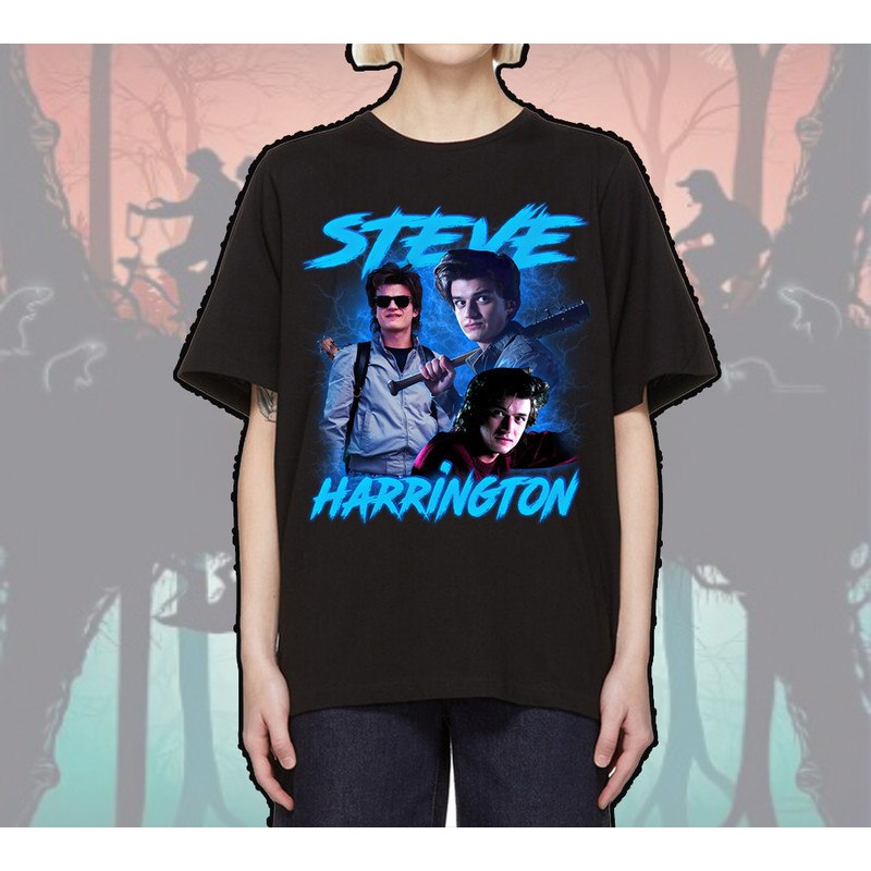 Vintage Netflix Stranger Things Steve Harrington T Shirt Stranger Things Steve Merchjpg