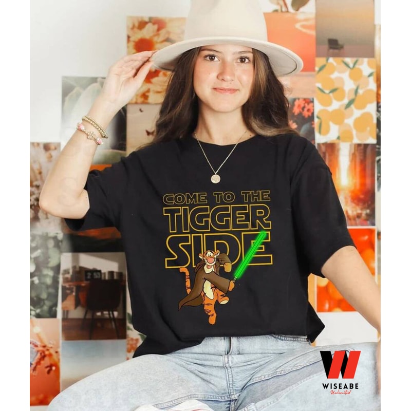 Vintage Tigger Come To The Tiger Side Star Wars T Shirt Cheap Star Wars Merchandisejpg