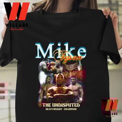 retro the undisputed heavy weight champion mike tyson t shirt