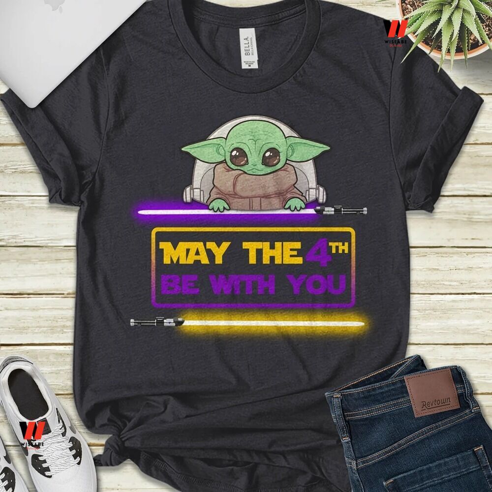 Cheap Disney Star Wars Baby Yoda May The 4th Be With You T Shirt Baby Yoda Shirt For Himjpg