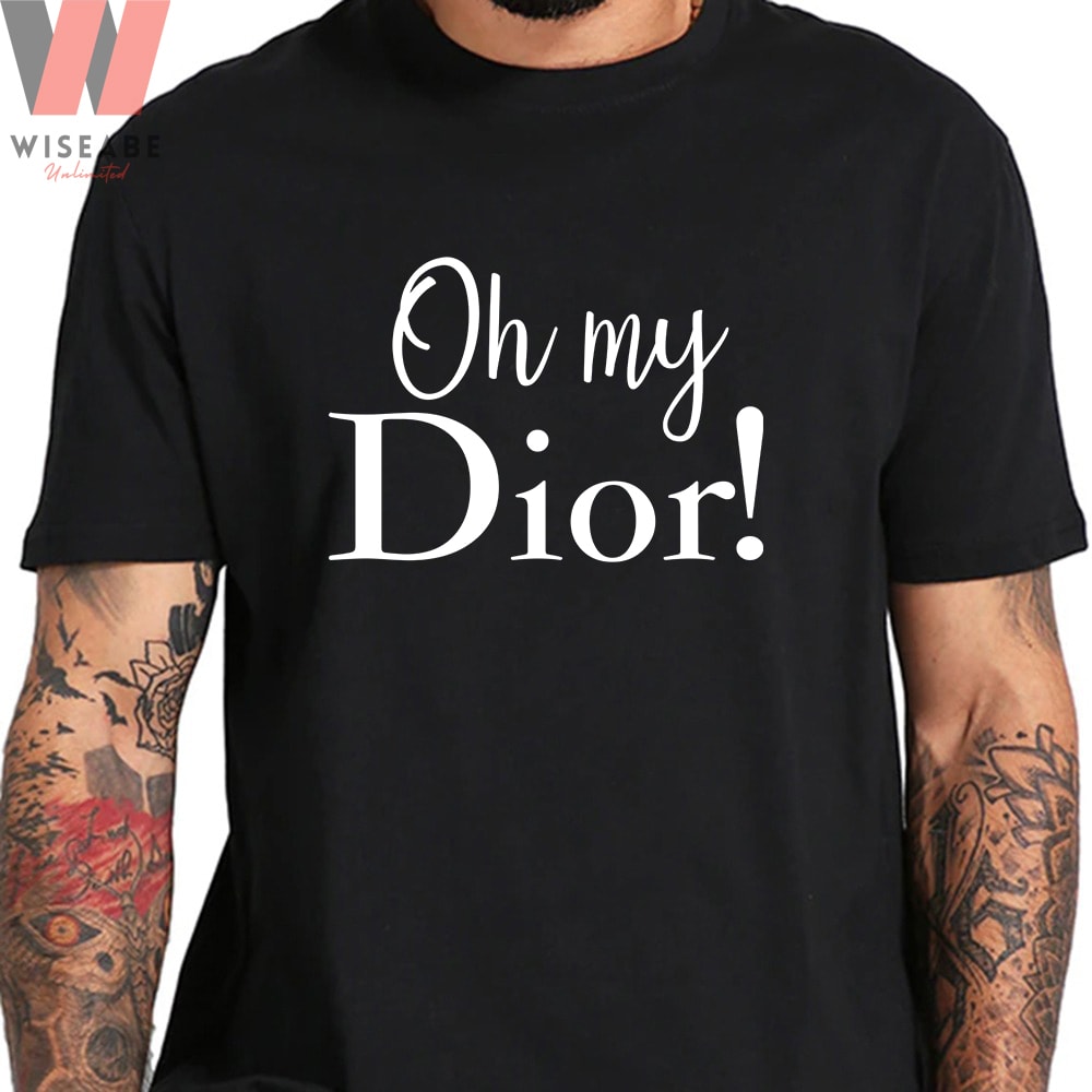 Cheap Oh My Dior Logo T Shirt Dior T Shirt Menjpg