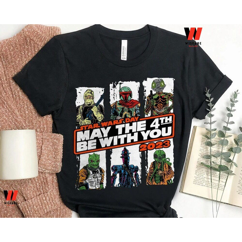 Vintage Star Wars Day 2023 May The 4th Be With You T Shirt Mens Star Wars Shirtsjpg