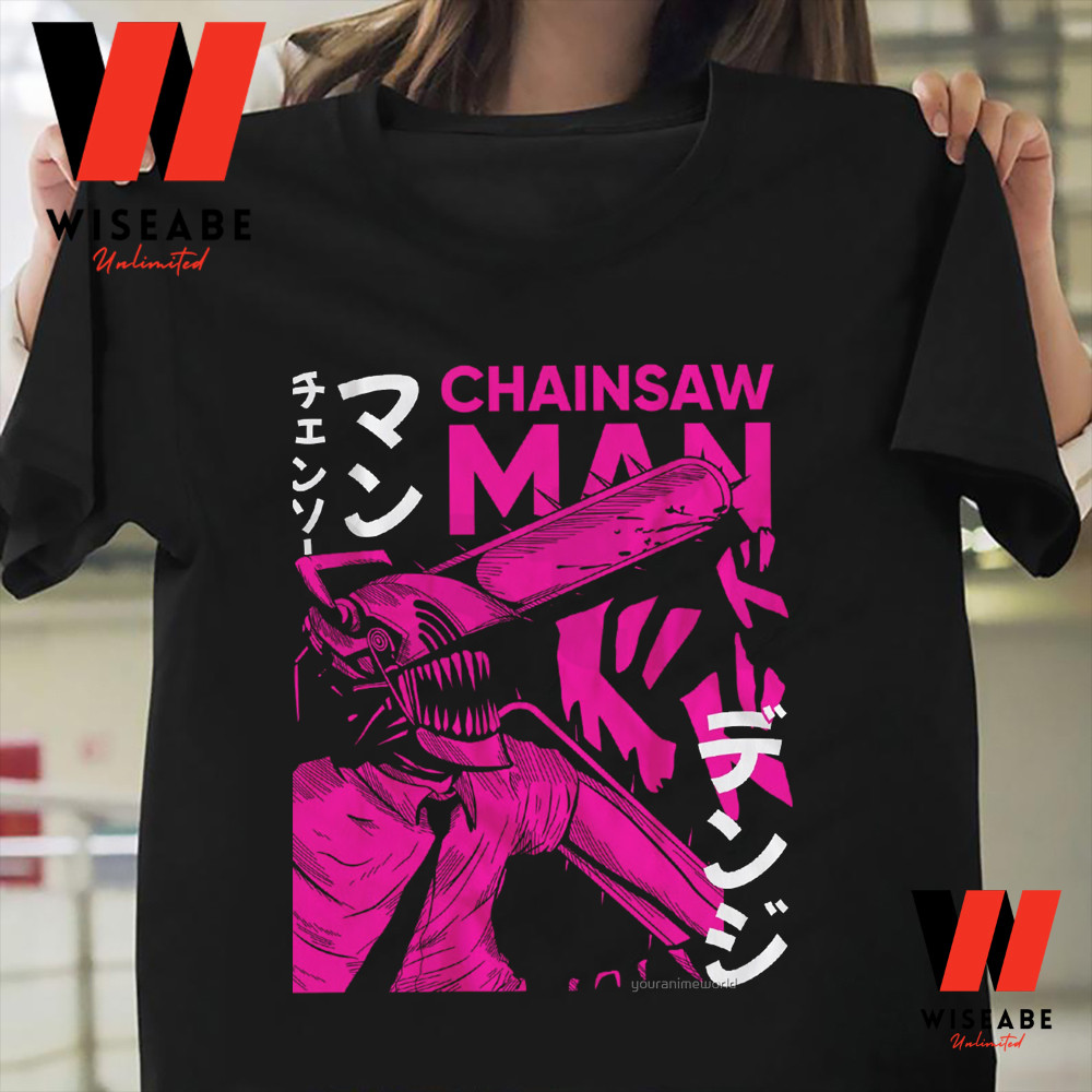 Cheap Denji Chainsaw Devil Anime T Shirtjpg