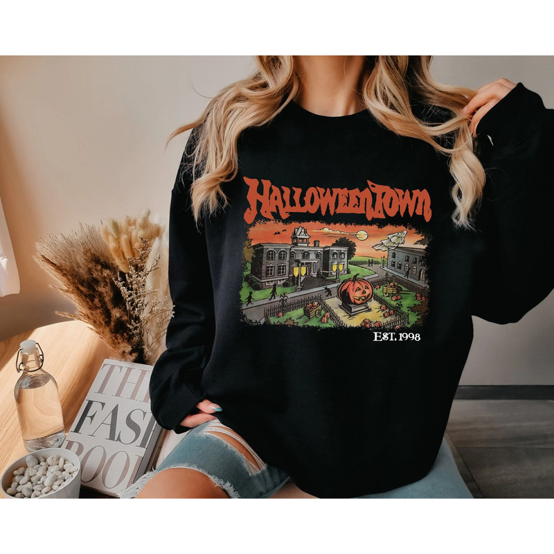 Halloweentown University SweatshirtVintage Halloween SweaterHalloweentown University HoodieTShirt H 0