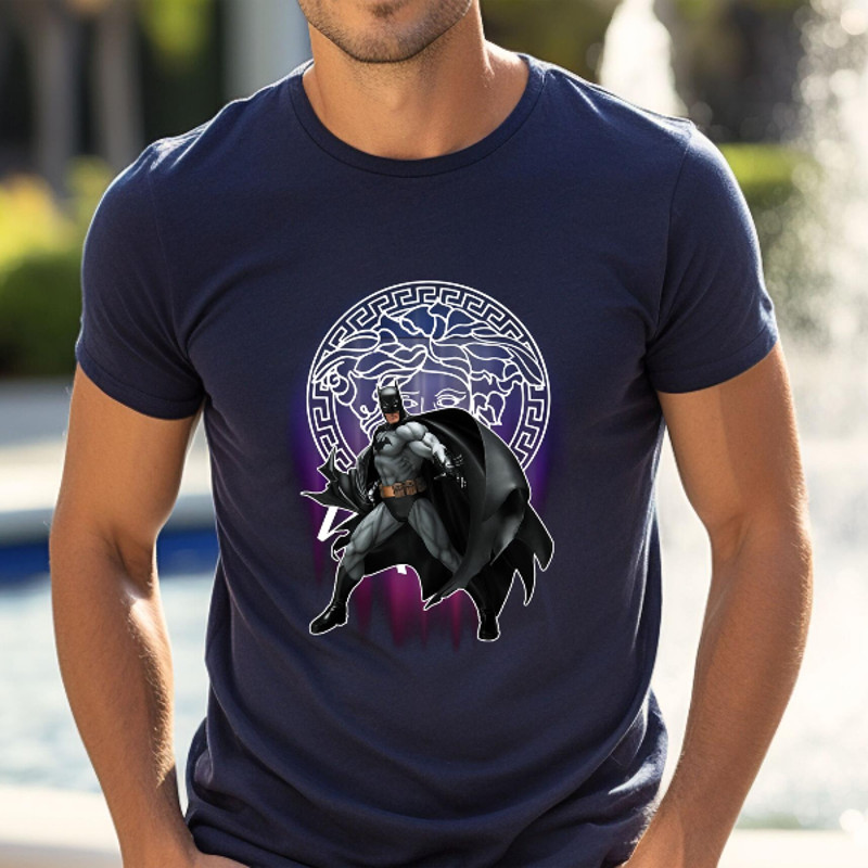 Batman Versace Fan Gift TShirt02navy02navyjpg