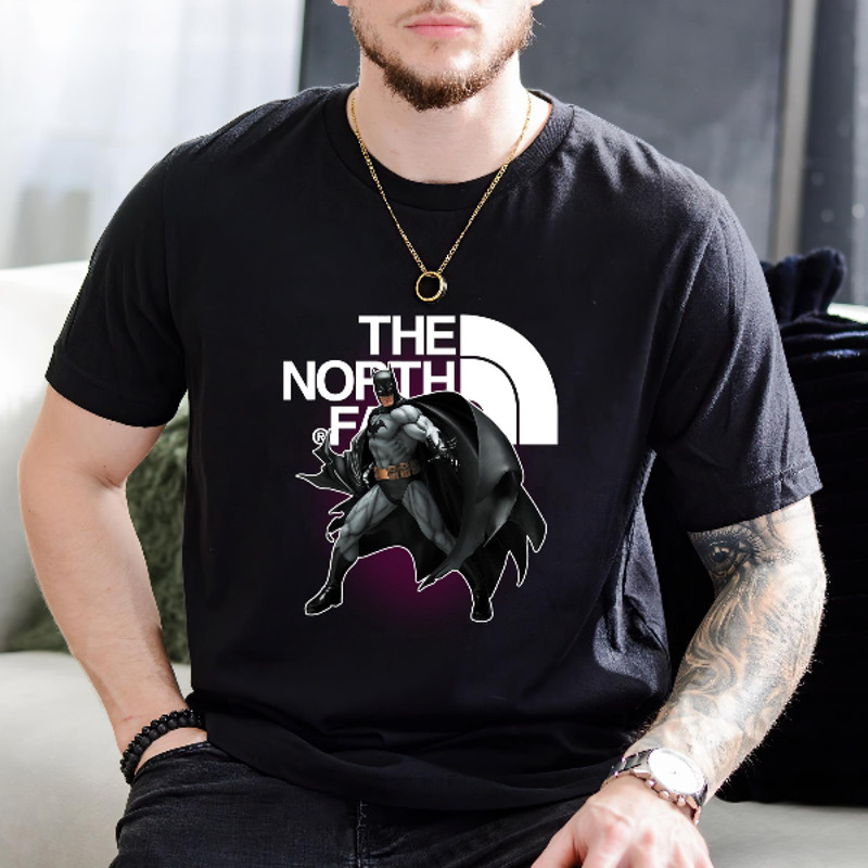 Batman The North Face Fan Gift TShirt01black01blackjpg