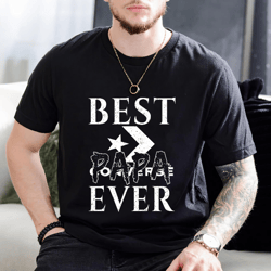 best converse papa ever father's day gift t-shirt