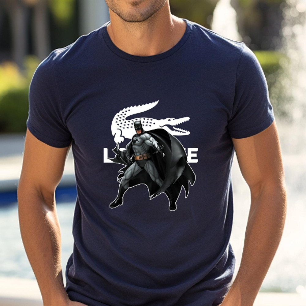 Batman Lacoste Fan Gift TShirt02navy02navyjpg