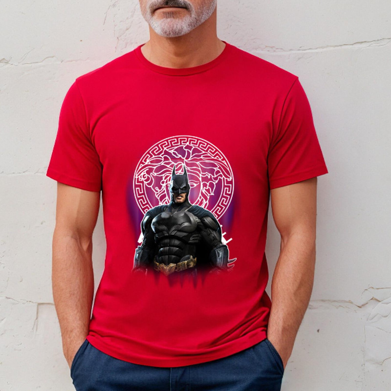 Batman Versace Fan Gift TShirt 203red03redjpg