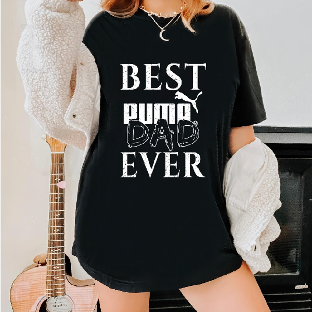 Best Puma Dad Ever Fathers Day Gift TShirt04gblack04gblackjpg