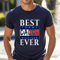 Best Tommy Hilfiger Daddy Ever Fathers Day Gift TShirt02navy02navyjpg